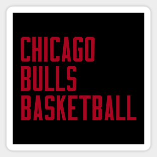 Bulls Basketball Magnet